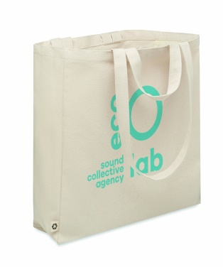 Logotrade promotional item picture of: Recycled cotton shopping bag